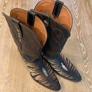 Men’s designer high end boots.